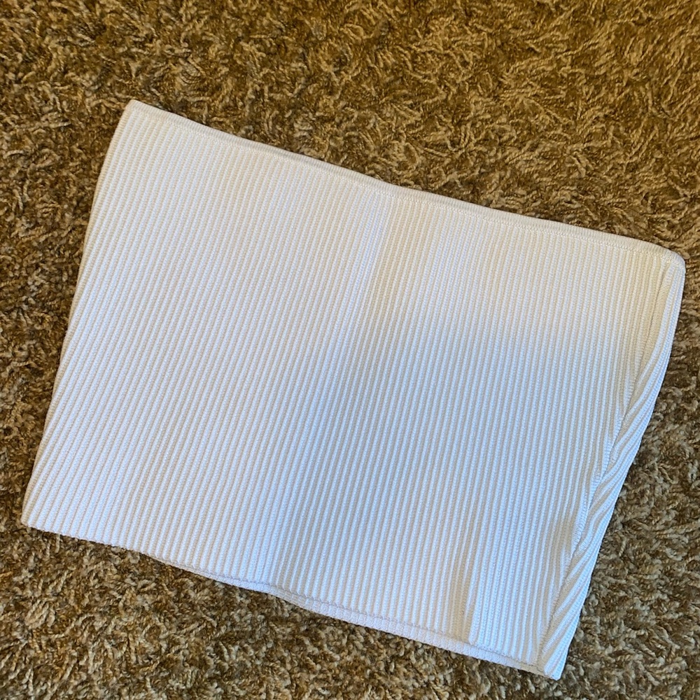 Babaton aritzia tube top Light Blue Sz S